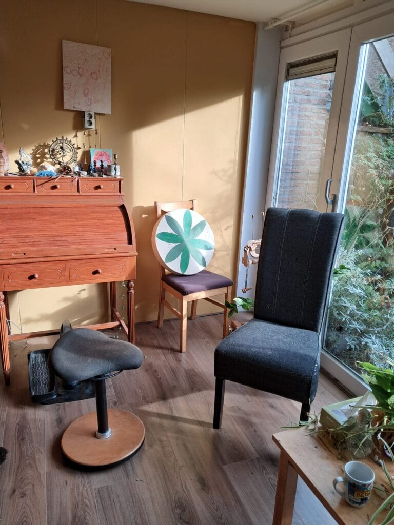 Mijn praktijkruimte van binnen
